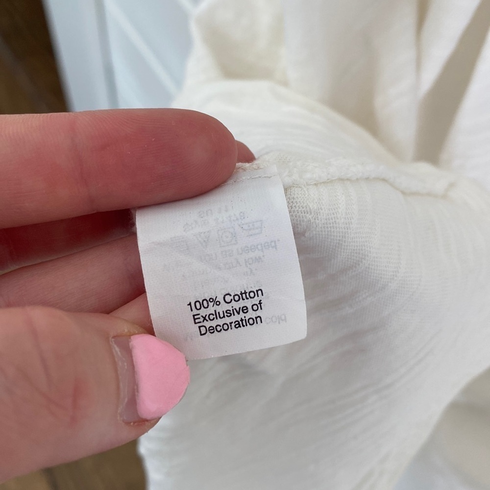 J. Crew | White Sleeveless Dress with Open Neck | Great Condition - Picture 6 of 7